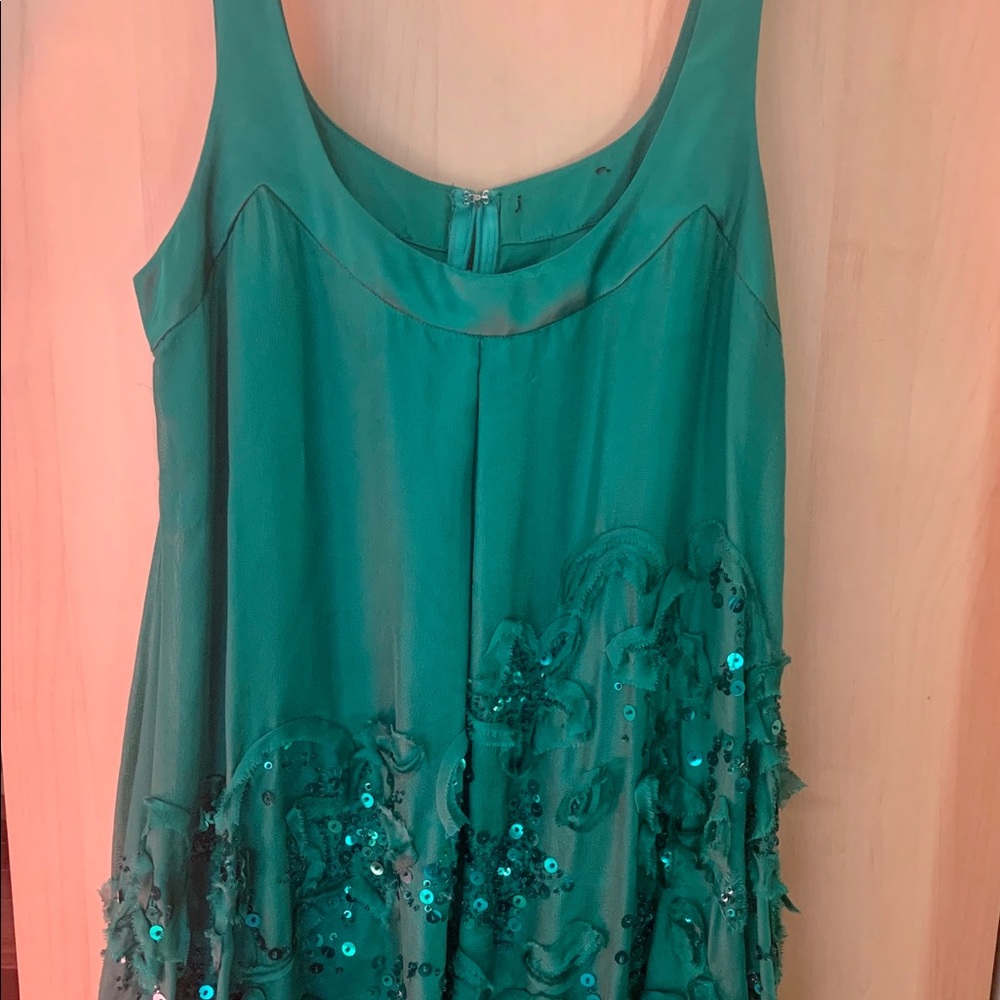 Bebe Sequin Bubble dress